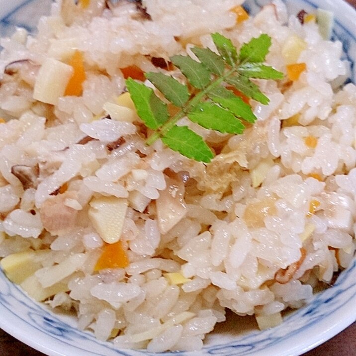 あっさり フツーのたけのこご飯 レシピ 作り方 By ちえ 楽天レシピ